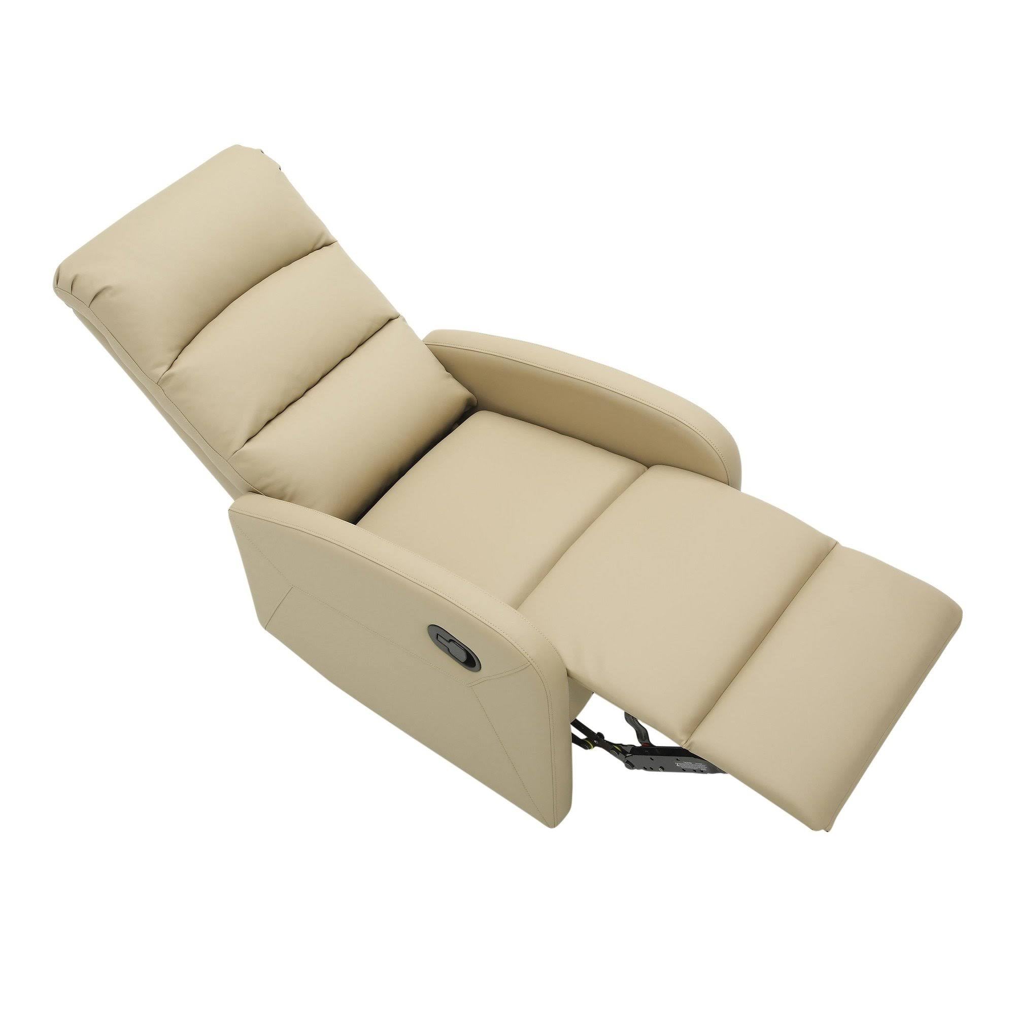 Brown PU Recliner Chair B348