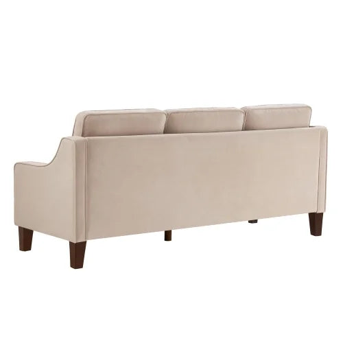 3 Piece Sofa Couch with Wood Legs S88221