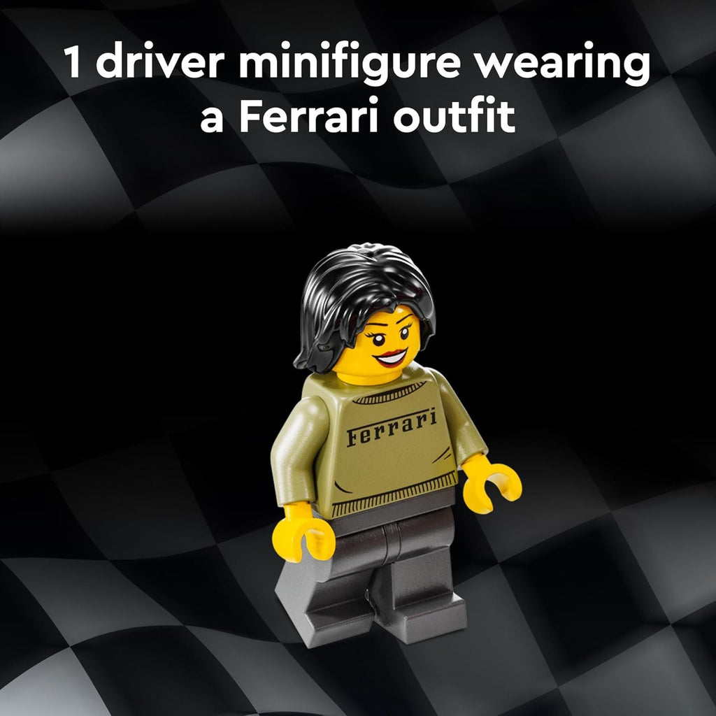 Ferrari F40 Supercar Building Set with Driver Minifigure Y39108