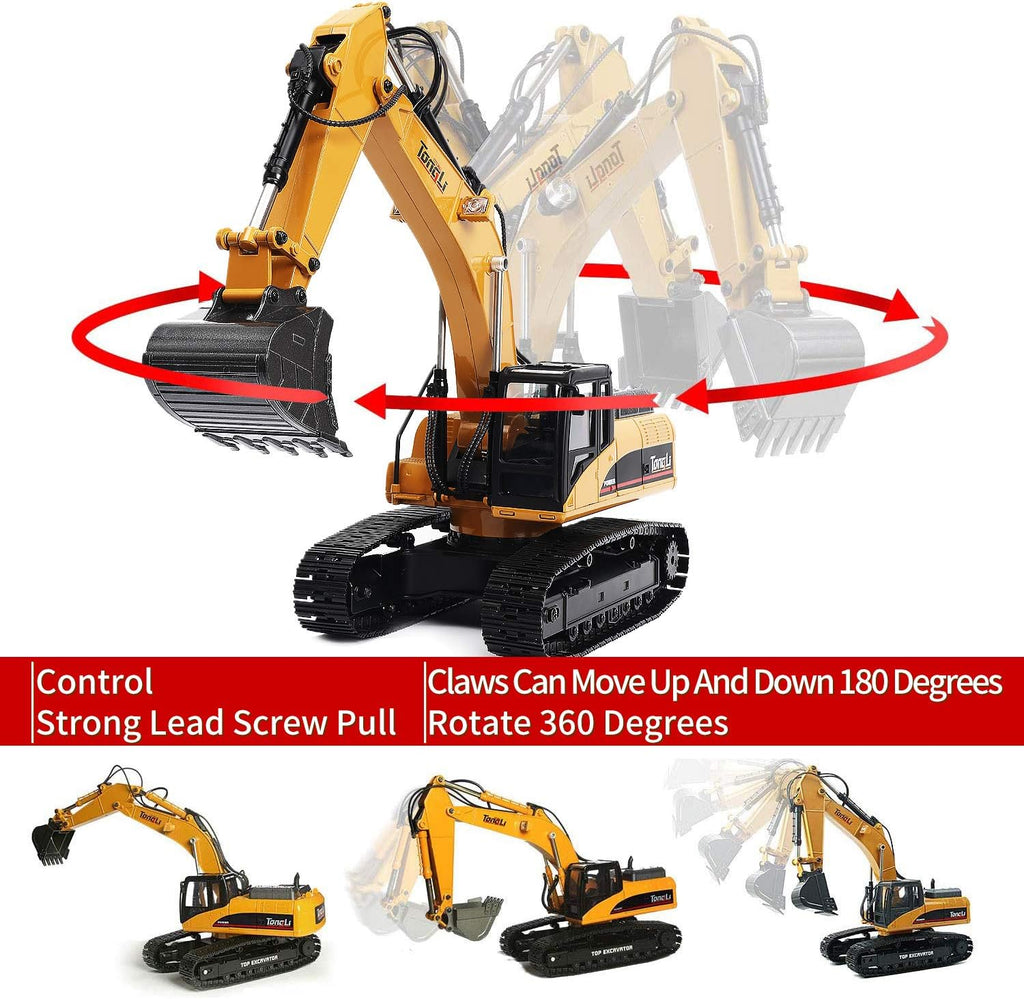 Full Metal RC Excavator with 2 Batteries V400