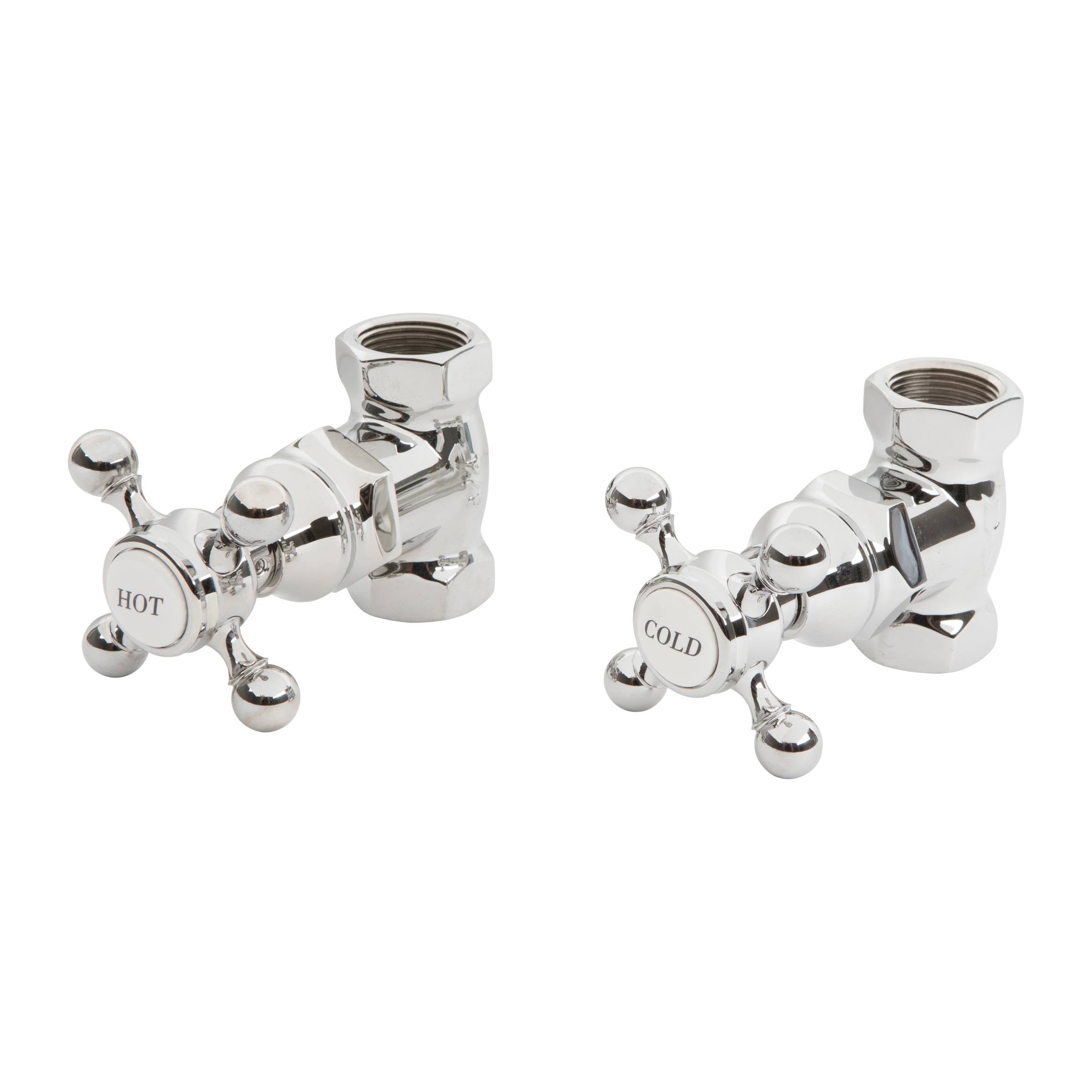 Gloss Black Shut Off Valves P354