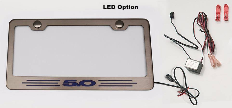 Carbon Fiber Rear Tag Frame V5904