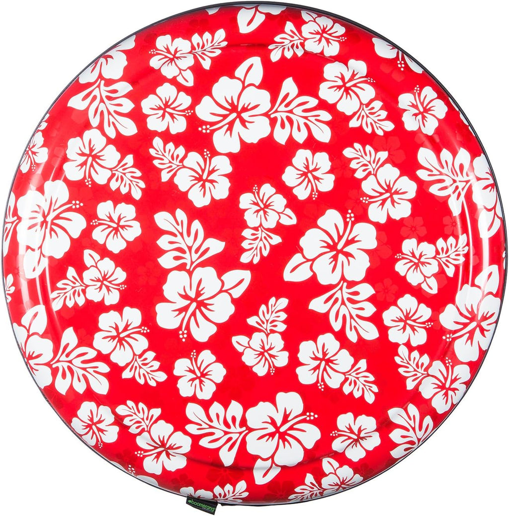 Red Hawaiian Print Rigid Tire Cover B93994