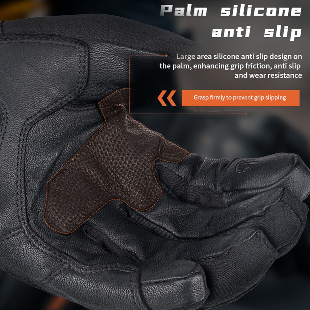 Vintage Leather Motorcycle Gloves M825904