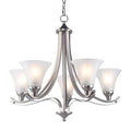 Light Shaded Classic Traditional Chandelier S7434