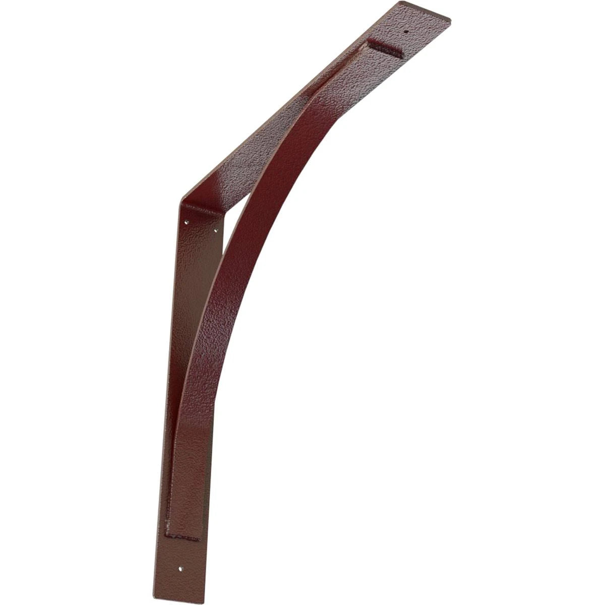 Hammered Bright Red Steel Bracket H906771
