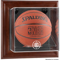 Brown Framed Wall-Mountable Basketball Display Case G61254
