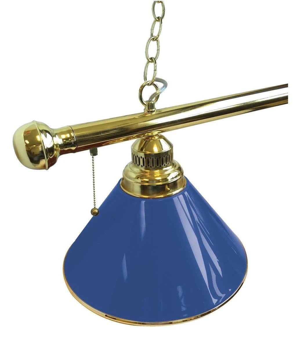 Royal Blue 3 Shade Billiard Light L438