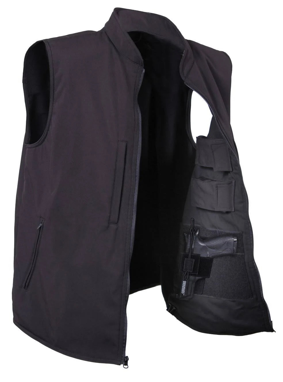 Olive Drab Concealed Carry Soft Shell Vest K4730