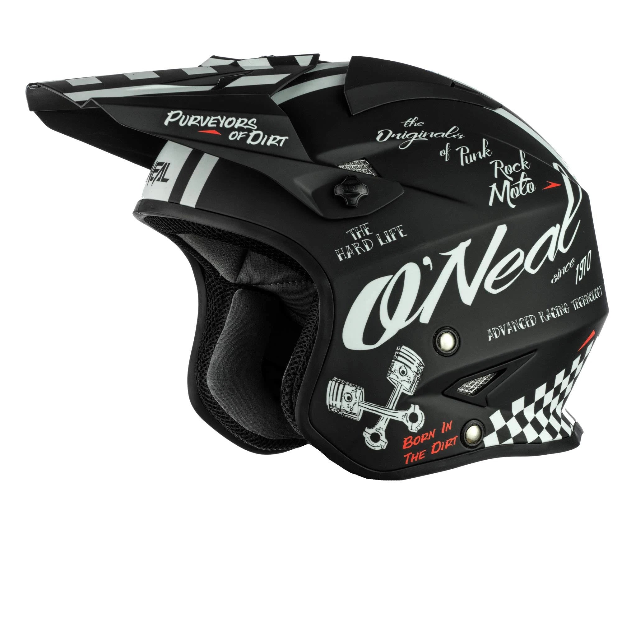 Black White Helmet M27801