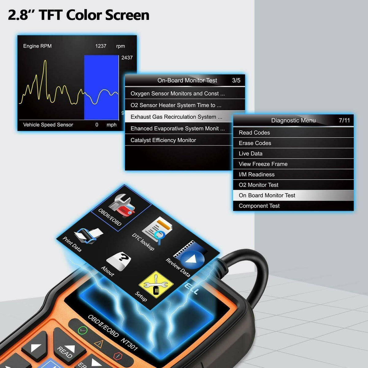 OBD2 Scanner Code Reader X9058