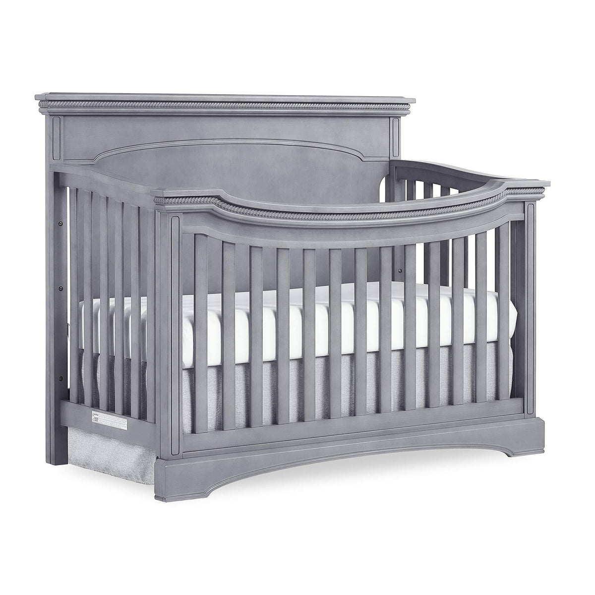 Gray 5-in-1 Convertible Crib M55848