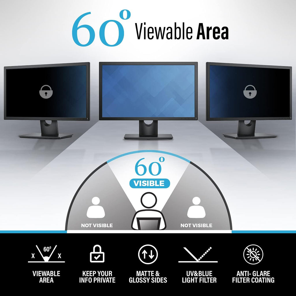 27 Inches Desktop Computer Widescreen Monitor Privacy Screen Filter T979