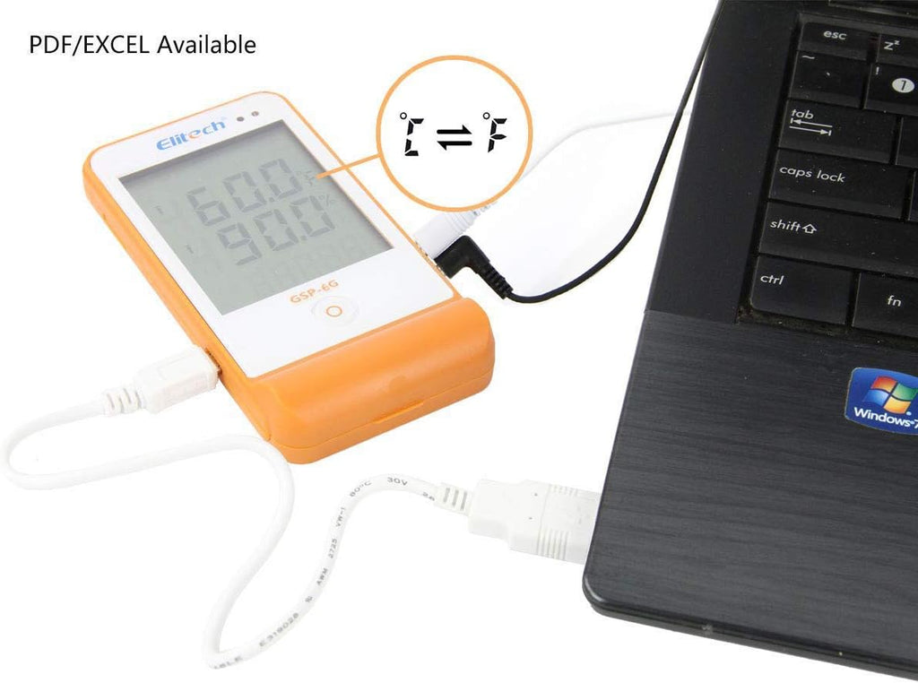 Digital Temperature Humidity Data Logger Pack of 2 A5625