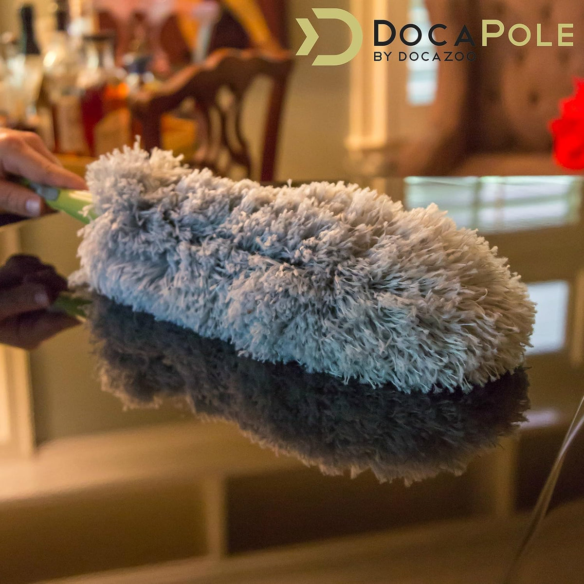 Dusting Kit with Telescopic Pole and Microfiber Feather Duster P57131
