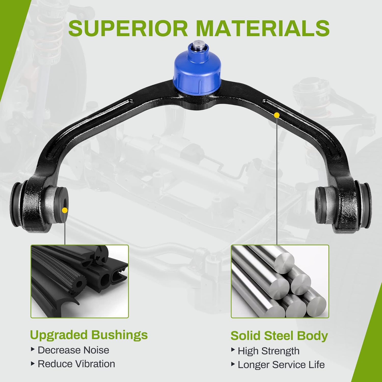 Front Upper Control Arm Kit Pack of 2 J6027