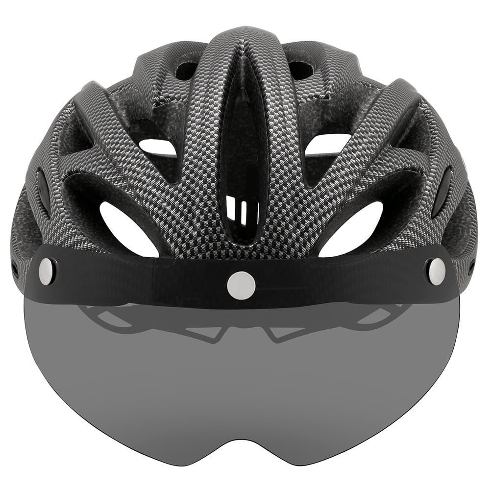 Road Mountain Bike Helmet with Lens and Brim Taillight N752627