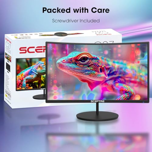 Curved 27" FHD 1080p 75Hz LED Monitor Z150573