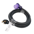 Dryer 3 Prong 30A Extension Cord NEMA 10-30P to 10-30R, 15FT R7131