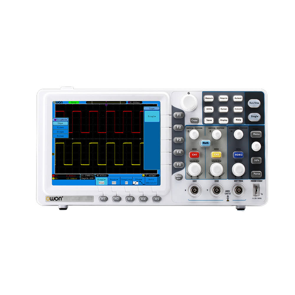 50MHz 2CH Digital Oscilloscope with VGA F501