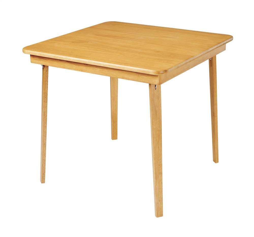 Oak Square Folding Table R64620