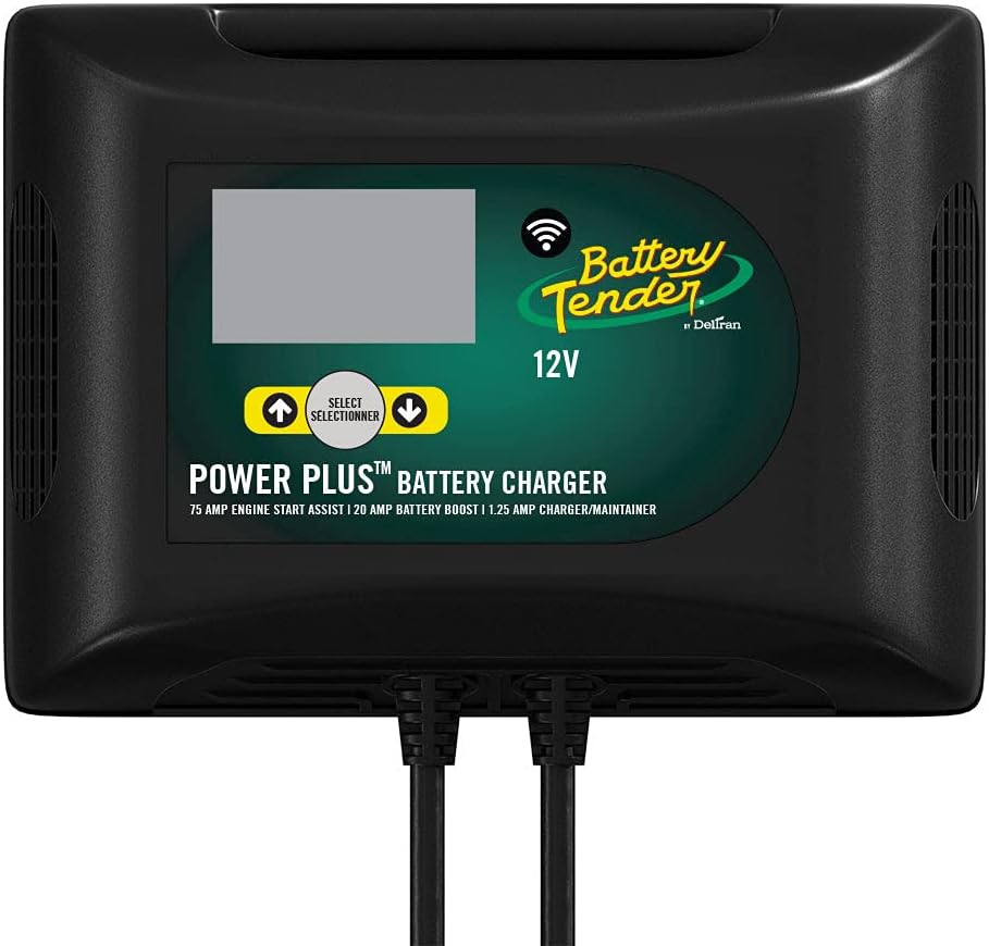 12V 75 AMP Battery Charger with WiFi & LCD D608520