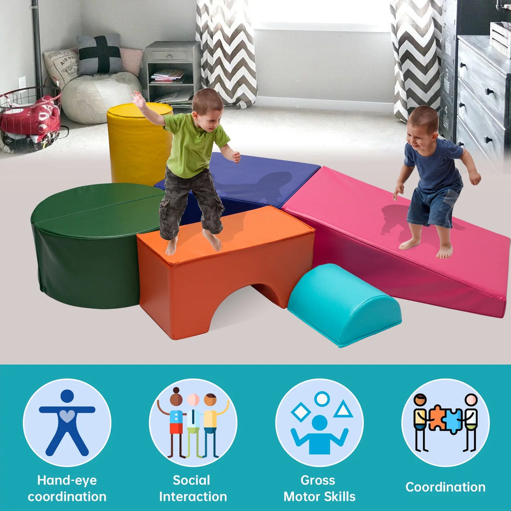 6PC Colourful Foam Play Set Q78220