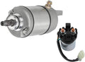 12V Starter & Relay Kit Compatible with Honda ATV TRX450ES 2001, Pack of 2 B136135