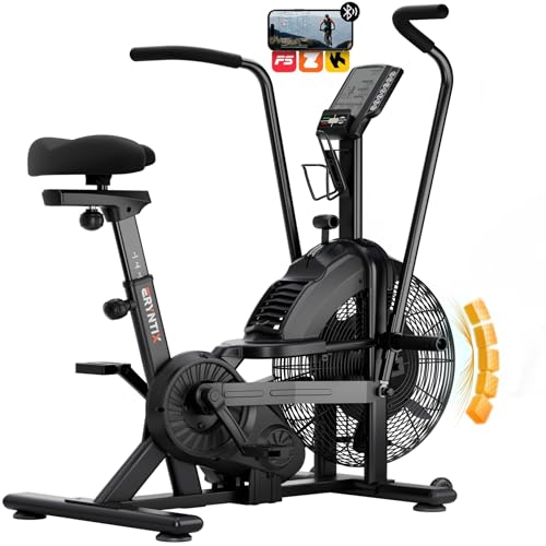 Air Bike with Magnetic & Air Resistance Fan Bike V5485