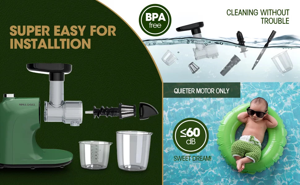 Slow Masticating Cold Press Juicer D29321