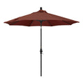 9-Foot Black Aluminum Market Umbrella K87064