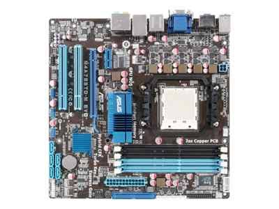 Motherboard - micro ATX - Socket AM3 - AMD 785G Chipset - FireWire - onboard graphics - HD Audio (8-channel) Y597