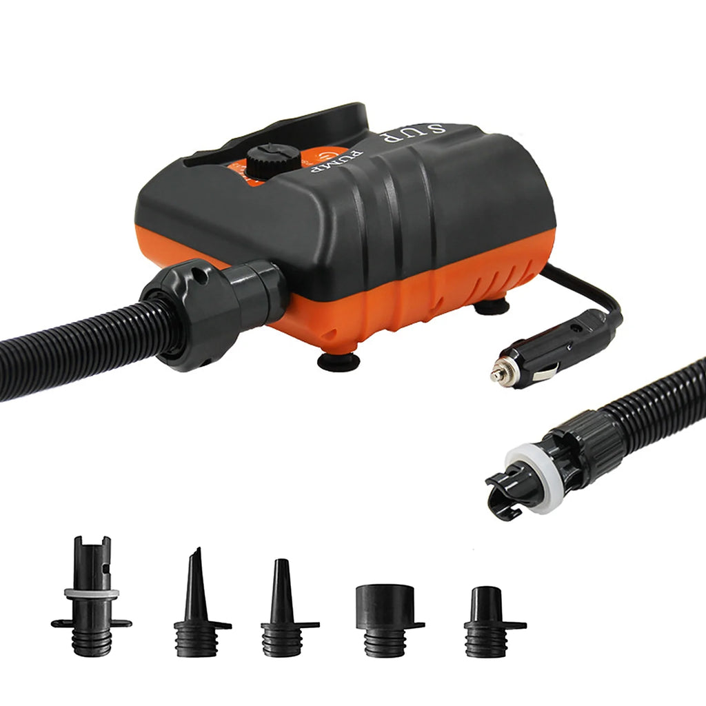 16PSI Electric Inflation Air Pump with 6PCS Nozzles S60566