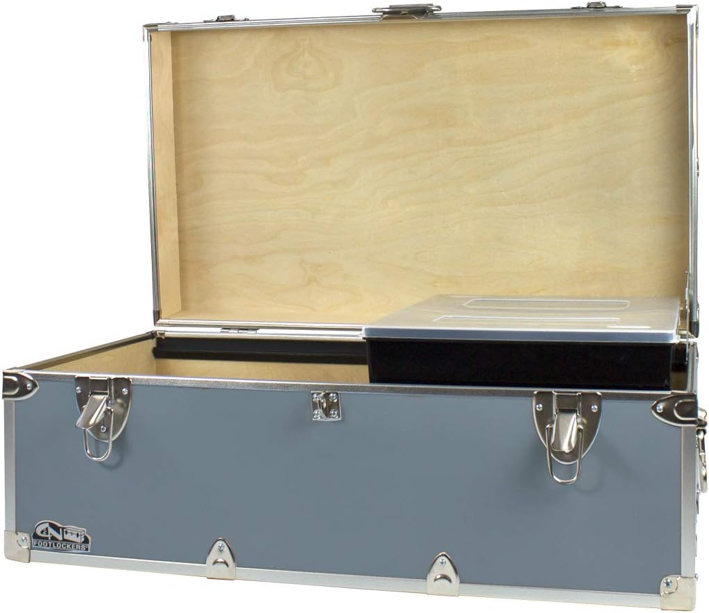 Mint Footlocker Storage Chest with Organizer Tray F223218