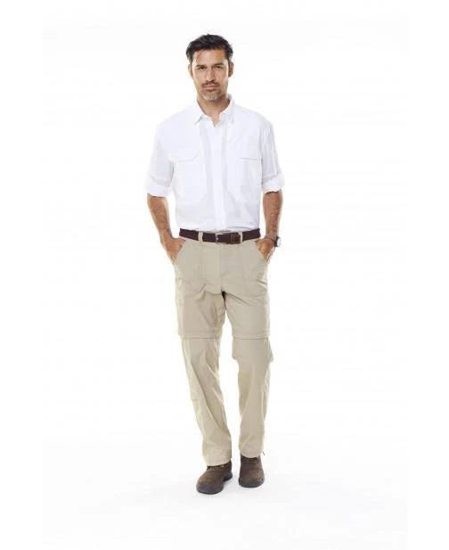 Charcoal Zip Traveler Pant R927995