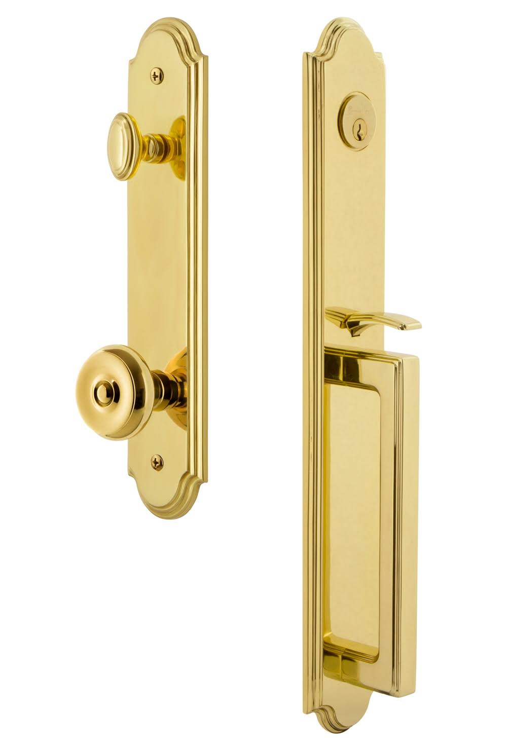Single Cylinder Handleset with Knob O418238