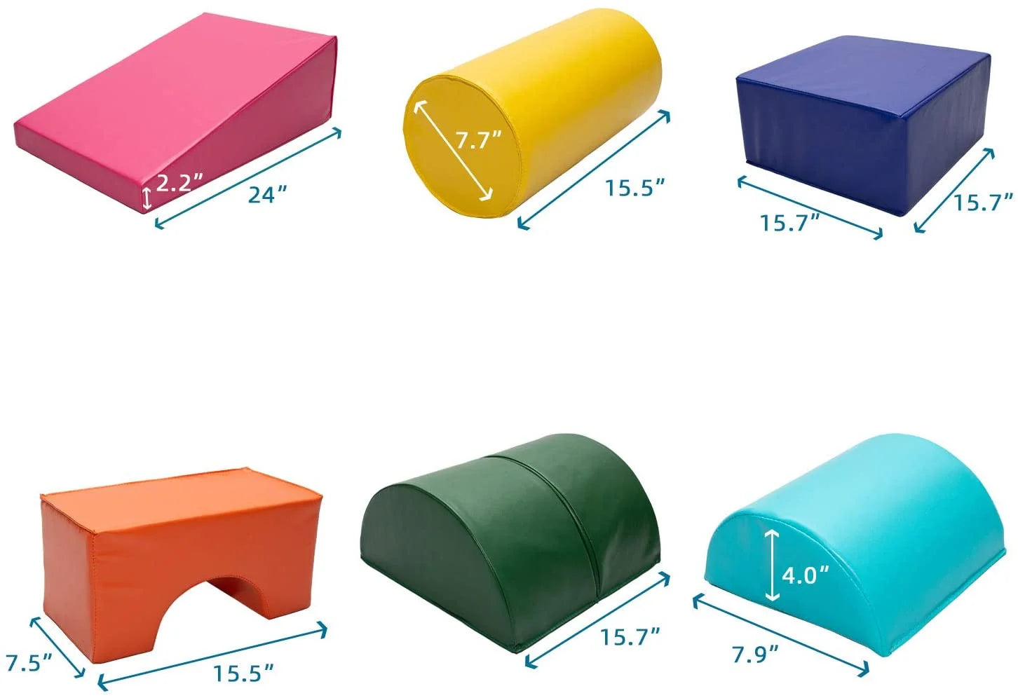 6PC Colourful Foam Play Set Q78220