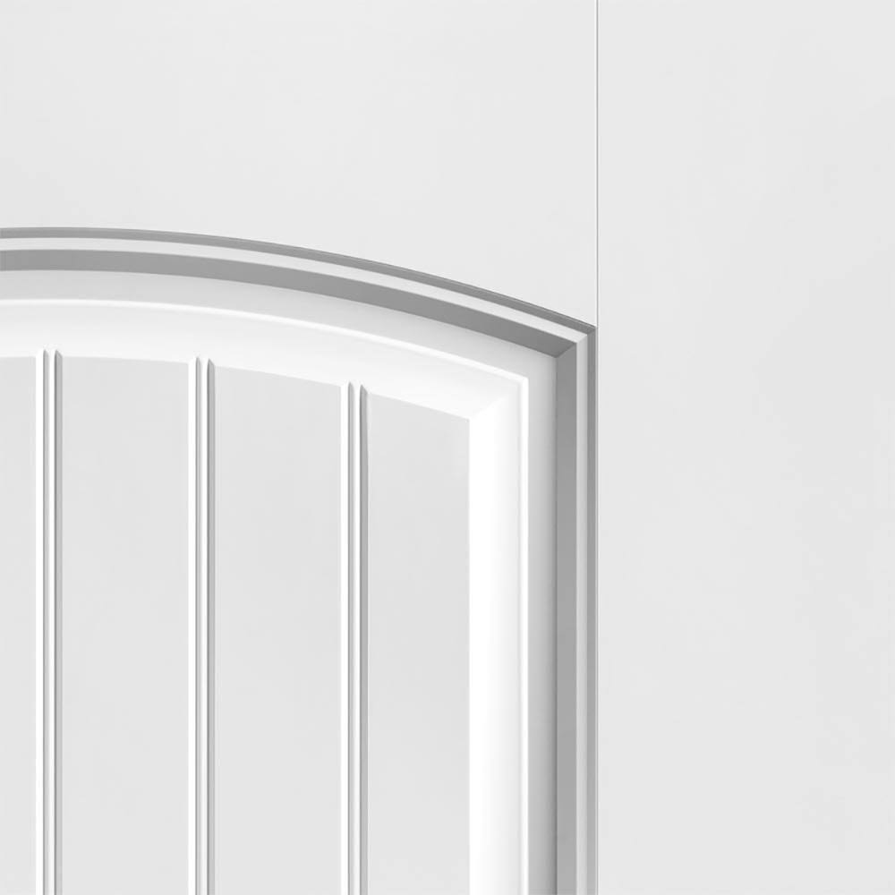 28 in. x 80 in. 2-Panel Hollow Core Primed Composite Interior Door Slab I1922
