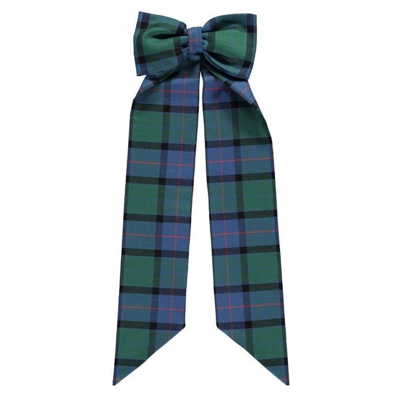 Big Wool Plaid Bow P30735