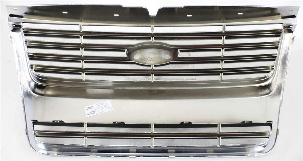 Chrome Shell Grille Assembly for Ford Explorer 2006-2010 Y39354