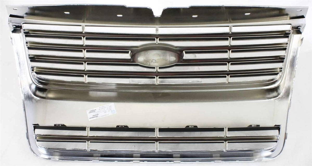 Chrome Shell Grille Assembly for Ford Explorer 2006-2010 Y39354
