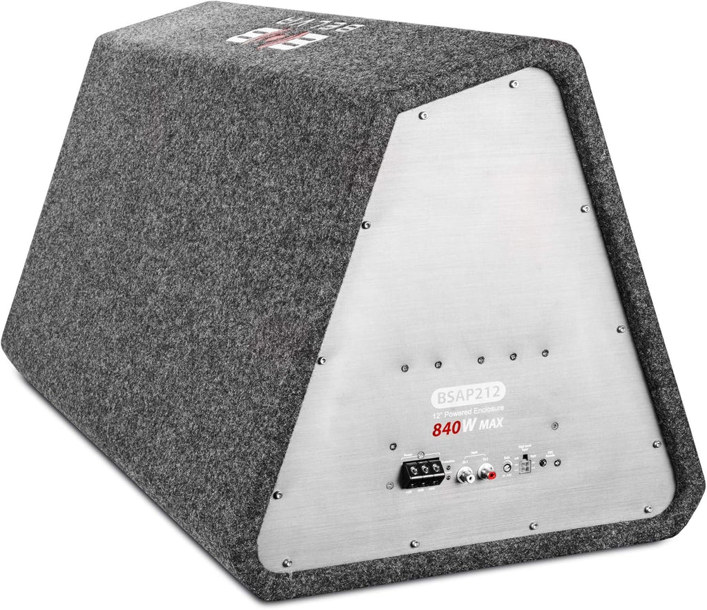 Dual 12" Powered Vented Subwoofer Enclosure with Built-in Class D Amplifier U93917