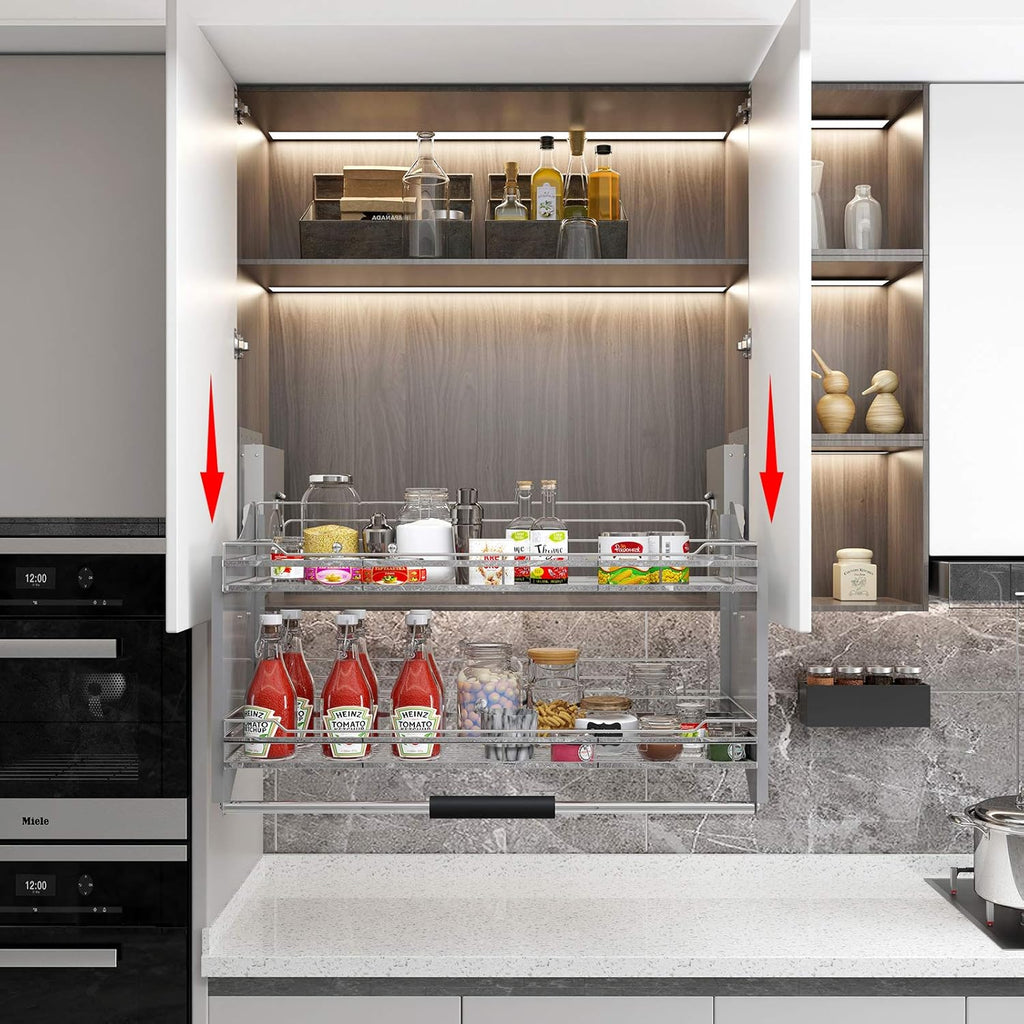 Pull-Down Cabinet Organizer 2 Tier N4849