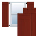 15x22W x 27x22H Exterior Composite Board-n-Batten Shutters (Per Pair) B282876