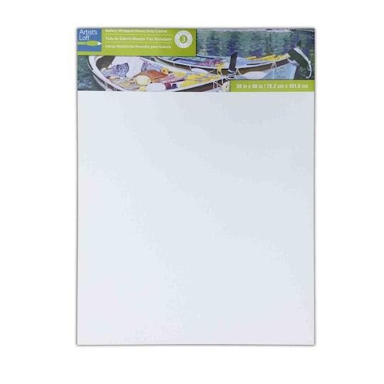 6 Pack White Gallery Wrapped Canvas Z92538