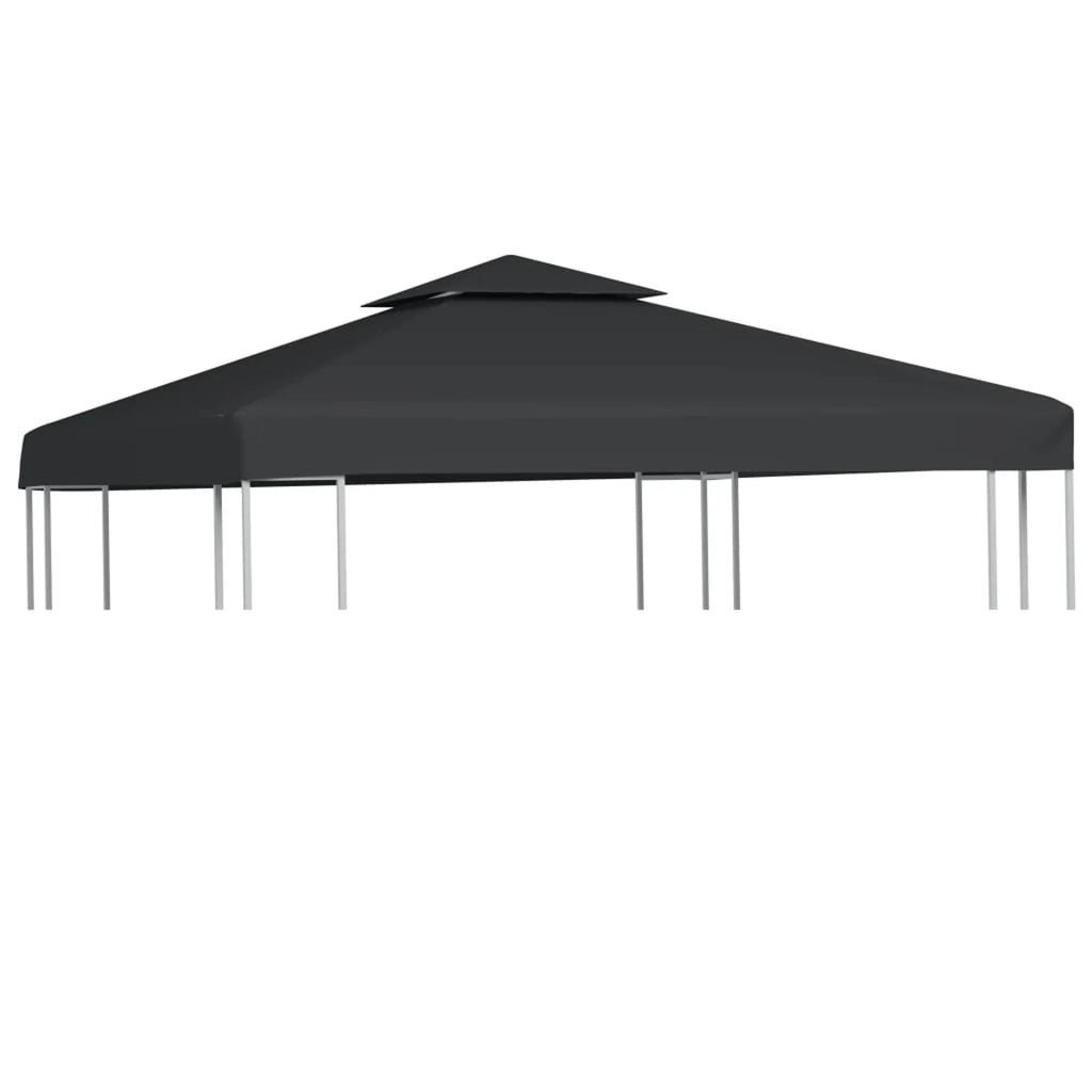10'x10' Dark Gray Gazebo Cover Z694