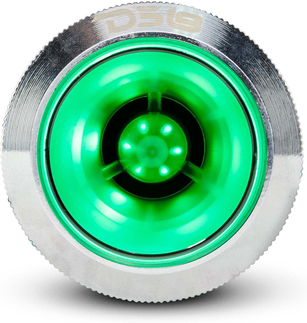 RGB Aluminum Super Bullet Tweeter with Neodymium Magnet, 1" Voice Coil, Polycarbonate Body, 200W Max, 4 Ohms, Pack of 2 Q4607
