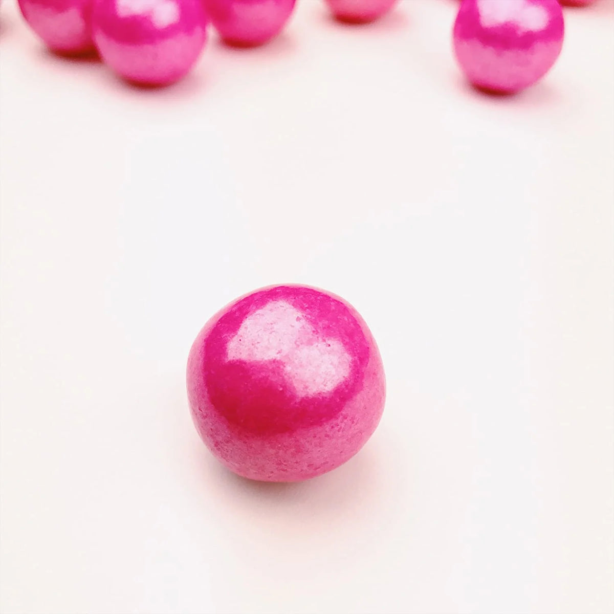 Shimmer Pink Gumballs, 2 lb. Bag, 1 inch Gum Balls F30012