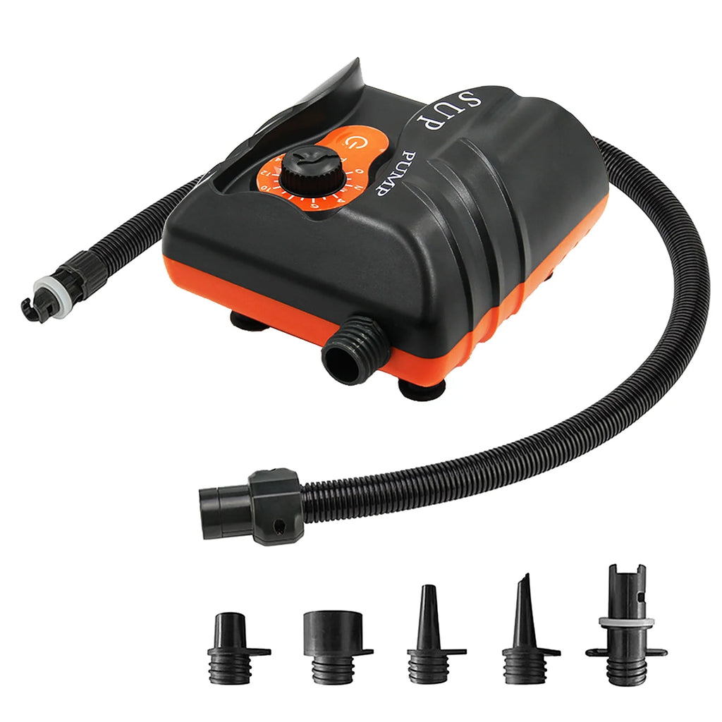 16PSI Electric Inflation Air Pump with 6PCS Nozzles S60566