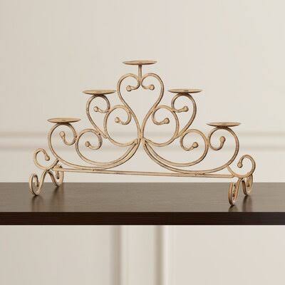 Iron Candelabra P4649